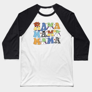 Toy Funny Story Mama Boy Mom Mother's Day Tee For Womens Baseball T-Shirt